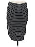 Max Studio Stripes Black Casual Skirt Size M - photo 1