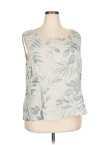Jones New York Sleeveless Silk Top (view 1)