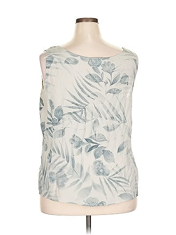 Jones New York Sleeveless Silk Top (view 2)