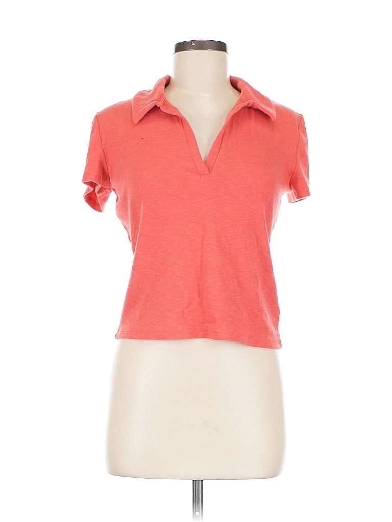 Click to view more detailed imagery on our partner's website Pre-owned Gap Short Sleeve Polo Shirt In Orange