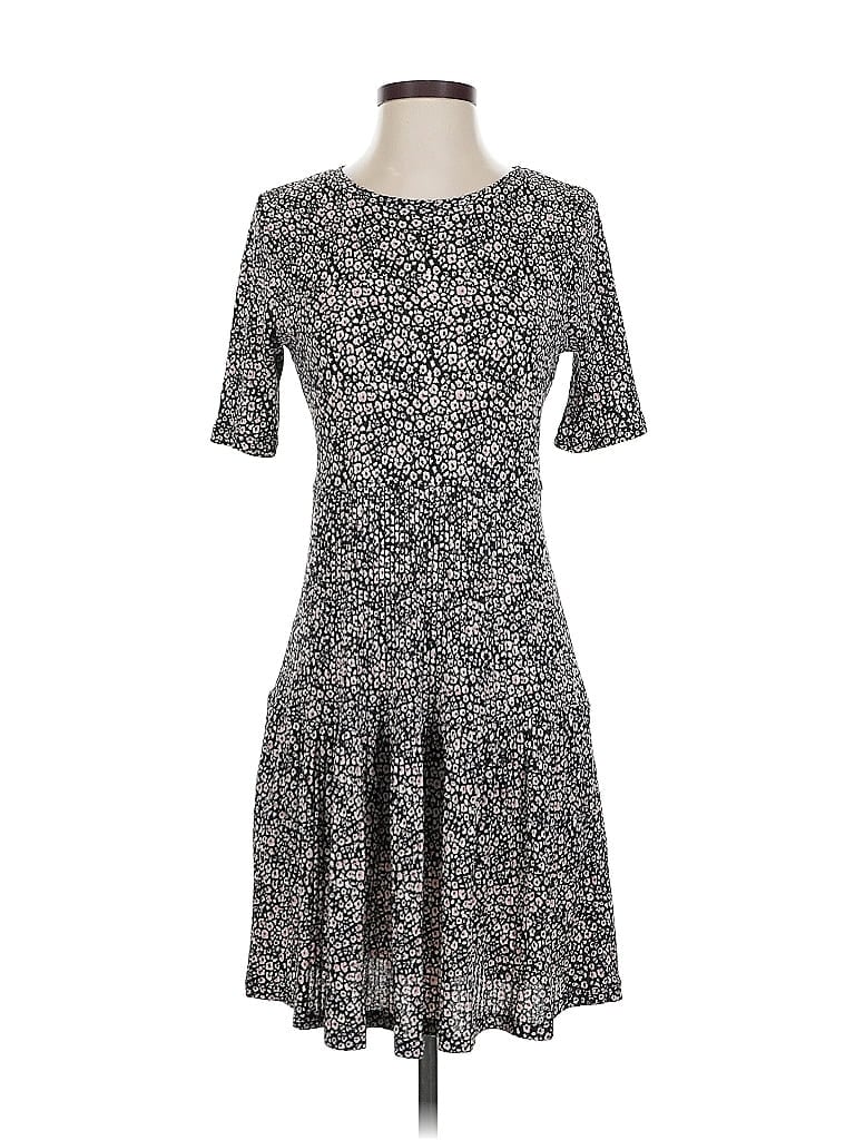 Pre-owned Lc Lauren Conrad Casual Dress In Gray