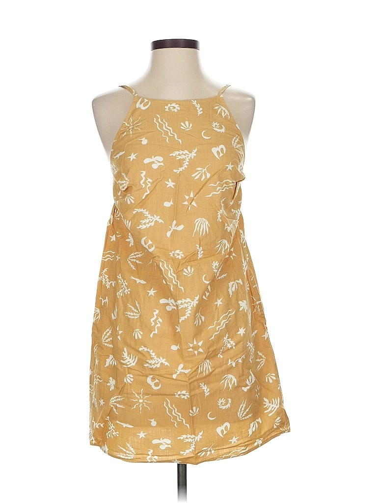 Pre-owned A New Day Casual Dress In Yellow