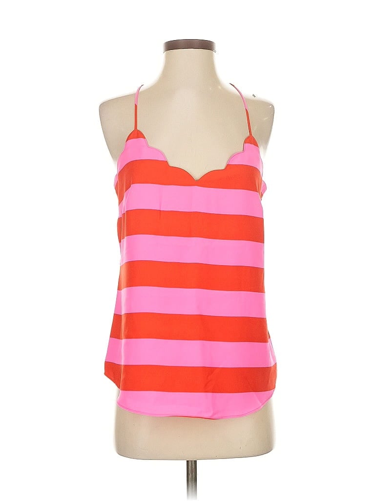 Pre-owned J.crew Factory Store Sleeveless Top Pink Halter Neckline Tops