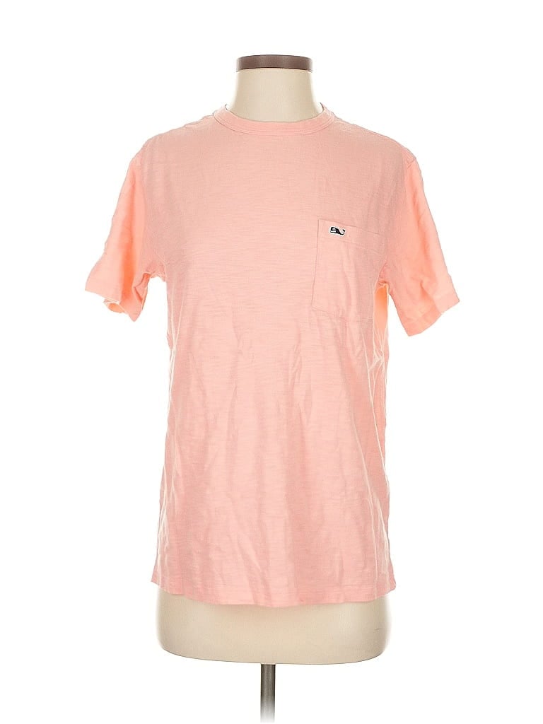 Click to view more detailed imagery on our partner's website Pre-owned Vineyard Vines Short Sleeve T-shirt In Pink