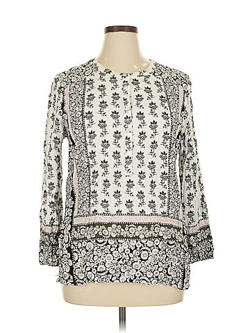 Ann Taylor LOFT Outlet Long Sleeve Blouse (view 1)