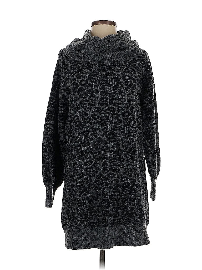 Pre-owned By Anthropologie Poncho In Black