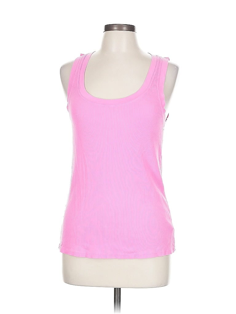 Pre-owned Aerie Tank Top Pink Halter Neckline Tops