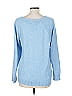 Karen Scott Blue Pullover Sweater Size L - photo 2