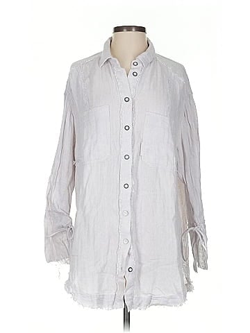 We the Free 3/4 Sleeve Button-Down Shirt (view 1)