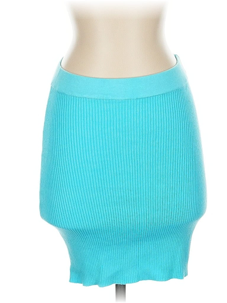 Pre-owned All The Ways Casual Skirt In Blue