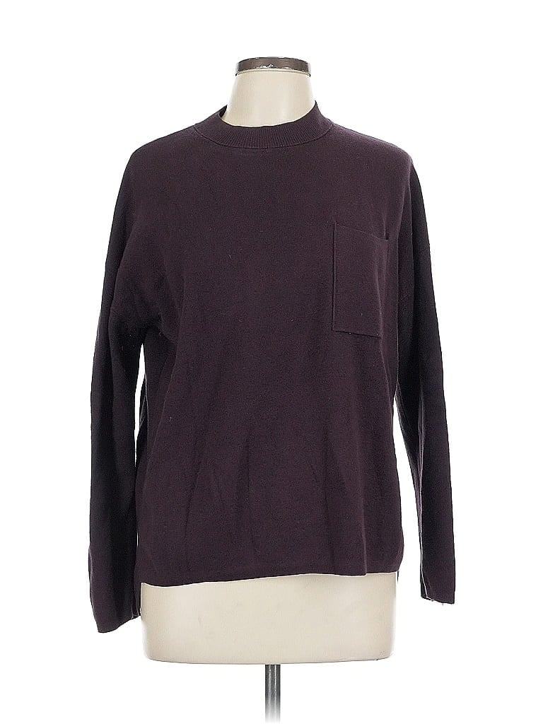 Pre-owned Banana Republic Factory Store Pullover Sweater In Burgundy