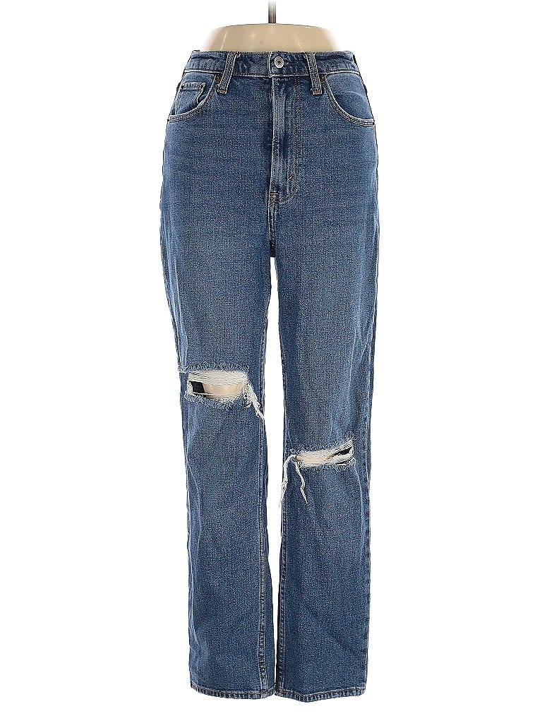 Pre-owned Abercrombie & Fitch Jeans In Blue