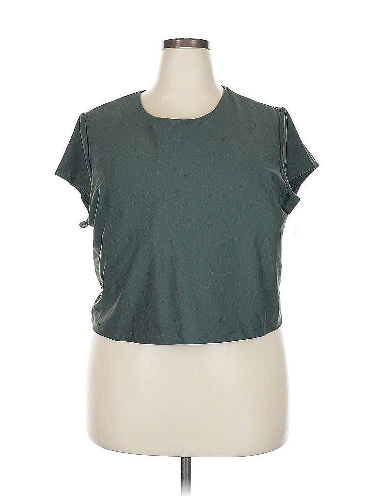 Active By Old Navy Sleeveless T-shirt In Green