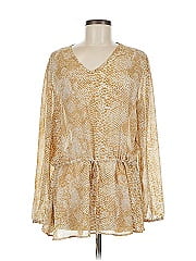 Susan Graver Long Sleeve Blouse