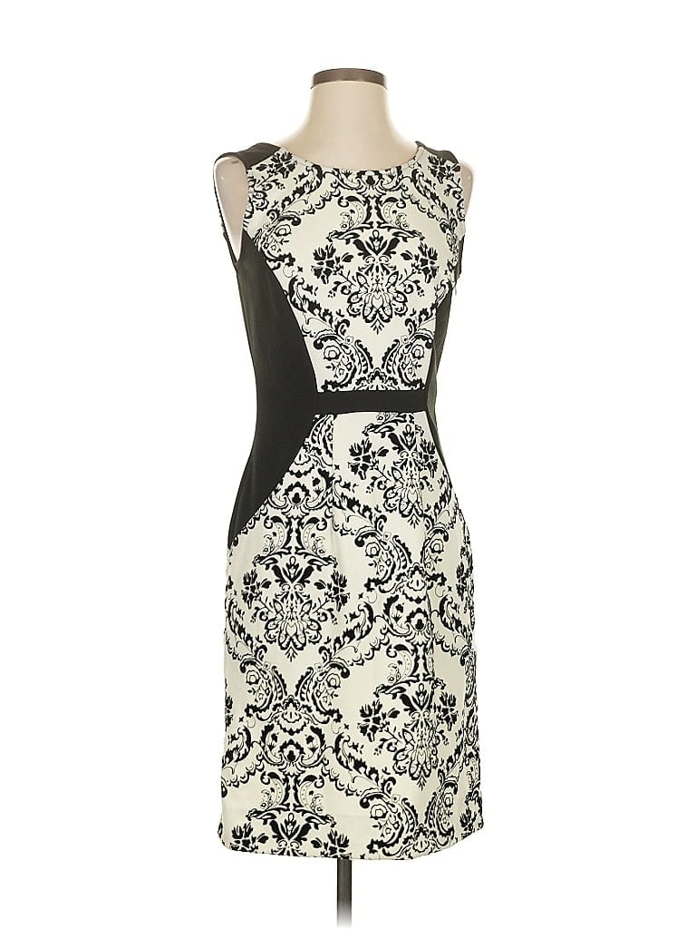 Click to view more detailed imagery on our partner's website Pre-owned Simply Vera Vera Wang Cocktail Dress In White
