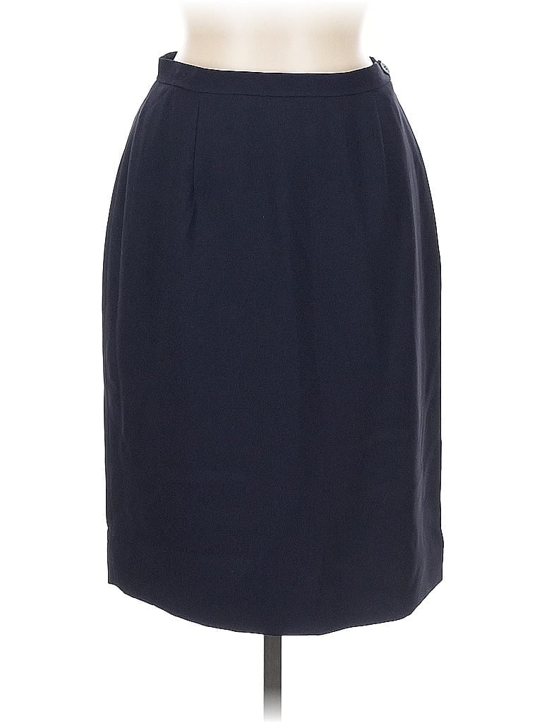 Pre-owned Jones New York Formal Skirt In Blue
