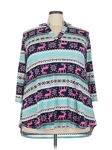 Honeyme Long Sleeve Polo (view 1)
