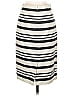 J.Crew Stripes Ivory Casual Skirt Size 00 - photo 2