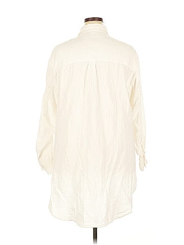 Gap 3/4 Sleeve Button-Down Shirt (view 2)