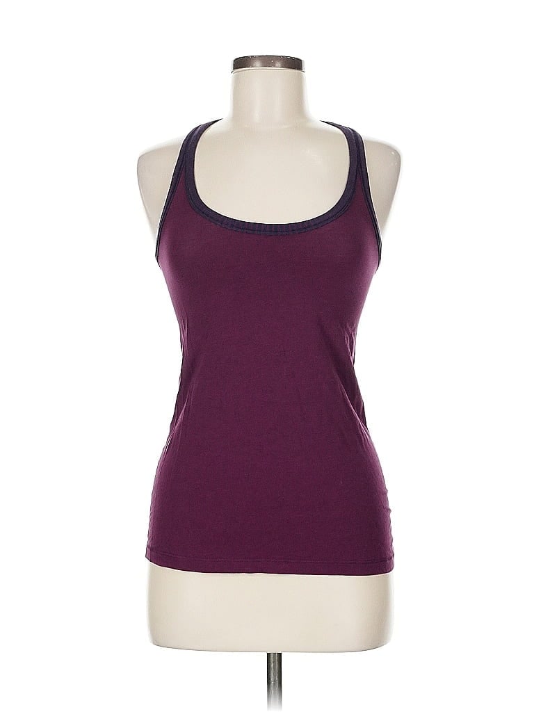 Pre-owned Lululemon Athletica Active Tank Top In Purple