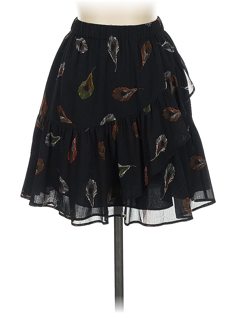 Pre-owned Madewell Casual Skirt In Black