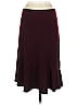 BCBGMAXAZRIA Solid Burgundy Formal Skirt Size XS - photo 2