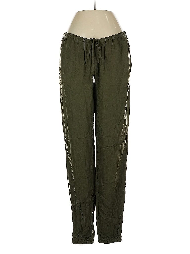 Pre-owned Divided By H&m Track Pants In Green