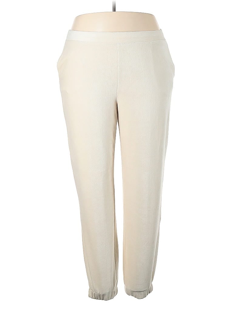 Pre-owned Jjill Casual Pants In White