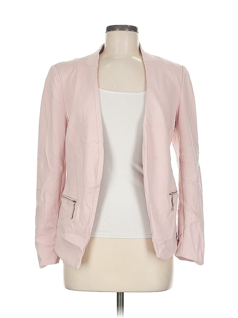 Pre-owned Carmen Marc Valvo Blazer Jacket In Pink