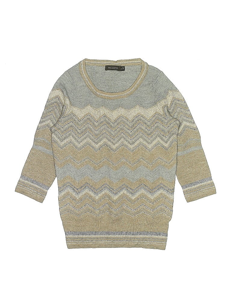 Pre-owned The Limited Kids' Pullover Sweater In Gray