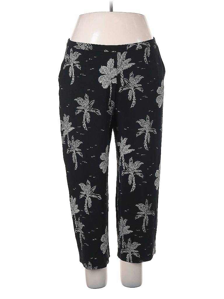 Pre-owned Jjill Casual Pants In Black