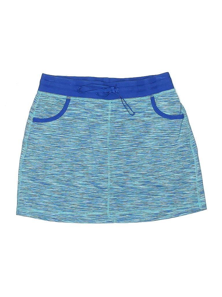 Pre-owned T By Talbots Casual Skirt In Blue