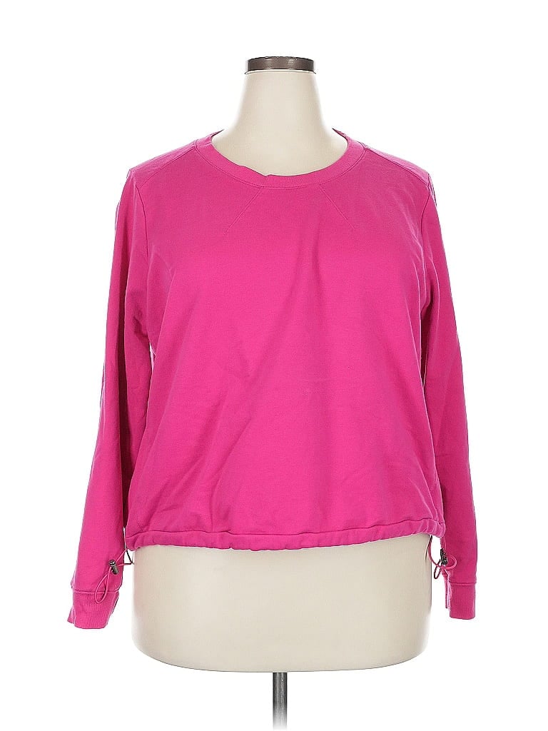 Pre-owned Torrid Sweatshirt In Pink