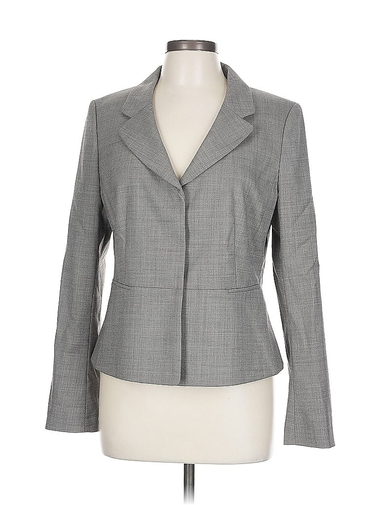 Click to view more detailed imagery on our partner's website Pre-owned Ann Taylor Blazer Jacket In Gray