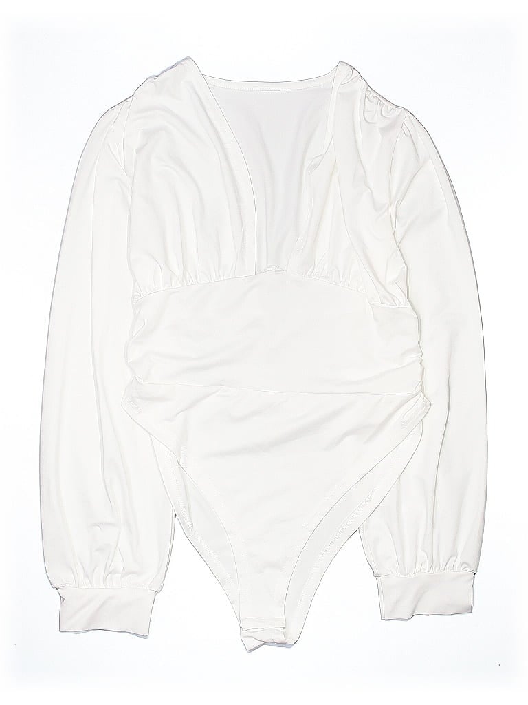 Pre-owned Unbranded Bodysuit In White