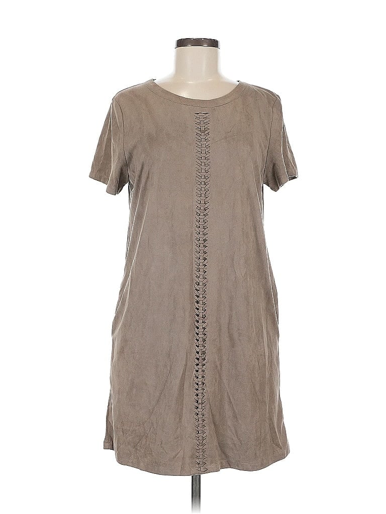 Pre-owned Loveriche Casual Dress In Gray