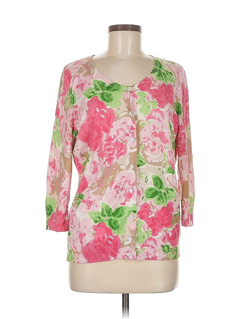 Click to view more detailed imagery on our partner's website Pre-owned Talbots Cardigan Sweater In Pink