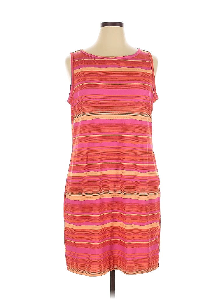 Pre-owned Columbia Casual Dress In Pink