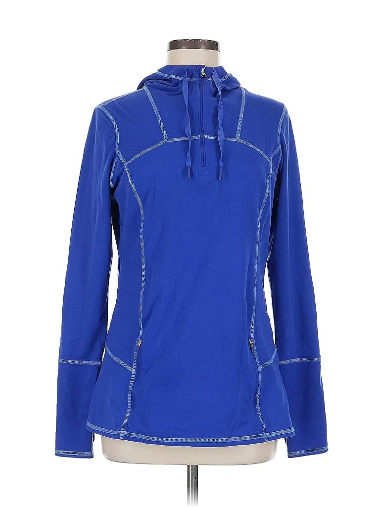 Pre-owned Kirkland Signature Pullover Hoodie In Blue