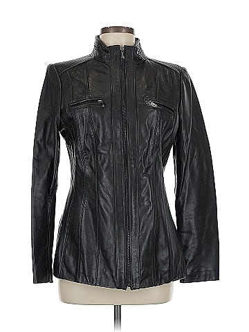 Jones New York Leather Jacket (view 1)
