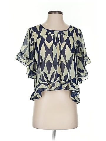 H.I.P. Happening in the Present Short Sleeve Blouse (view 1)