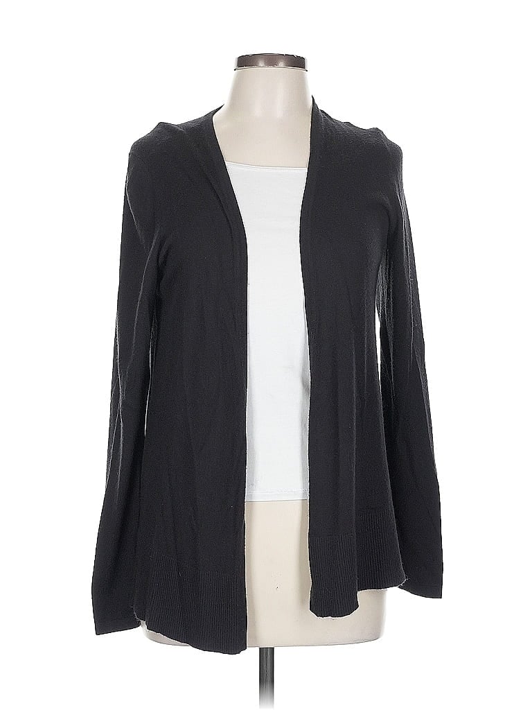 Pre-owned Ann Taylor Factory Cardigan Sweater In Black