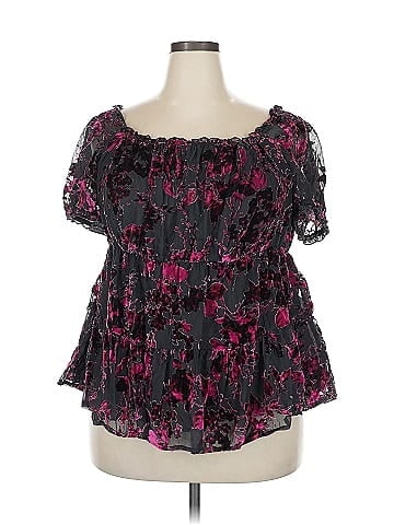 Torrid Short Sleeve Blouse (view 1)