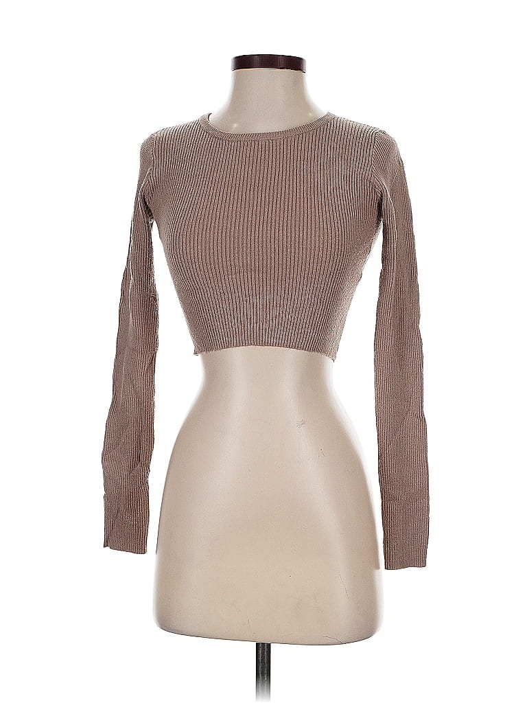 Click to view more detailed imagery on our partner's website Pre-owned Zara Pullover Sweater In Brown