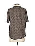DR2 100% Rayon Tweed Gray Short Sleeve Blouse Size S - photo 2