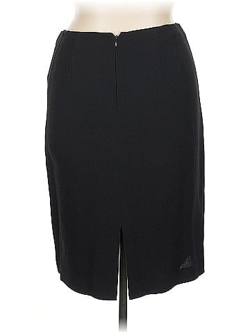 Linda Allard Ellen Tracy Wool Skirt (view 2)