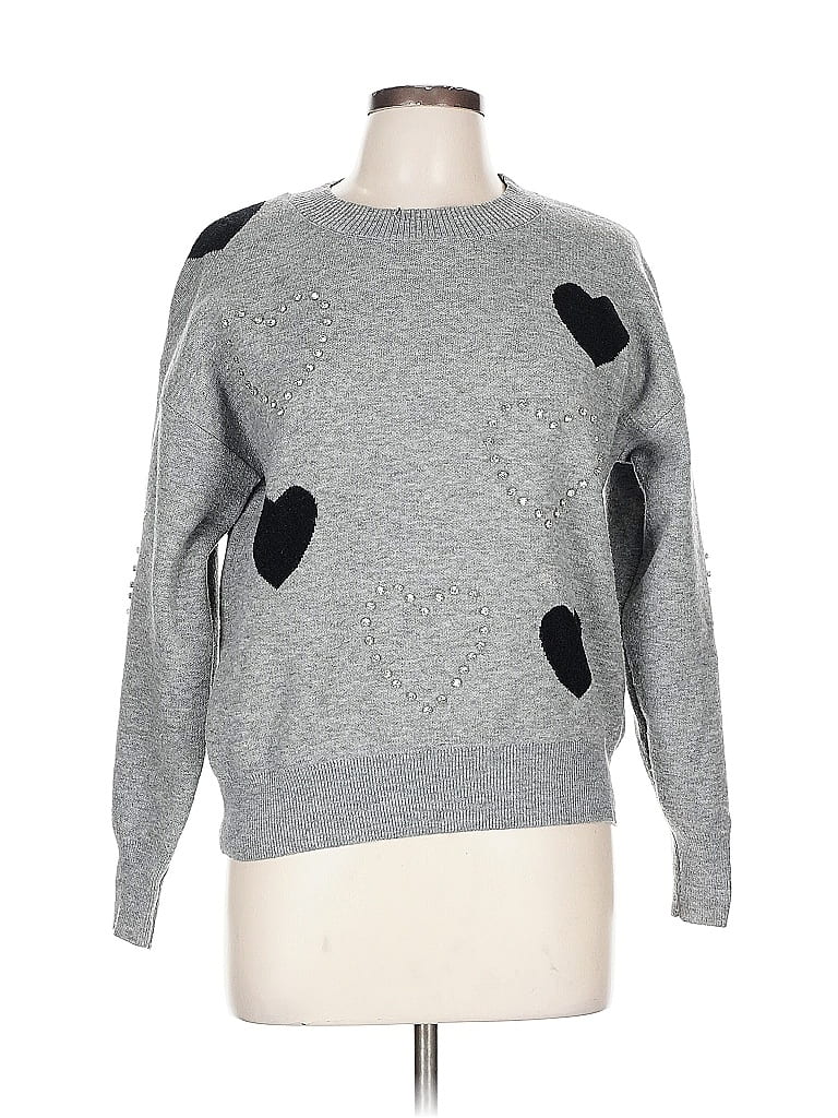 Click to view more detailed imagery on our partner's website Pre-owned Nanette Lepore Pullover Sweater In Gray