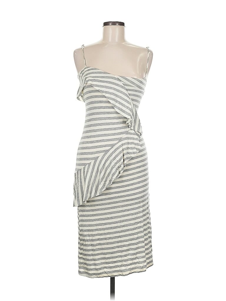 Pre-owned Velvet Torch Casual Dress In Gray