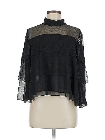 Gianni Bini 3/4 Sleeve Silk Top (view 1)