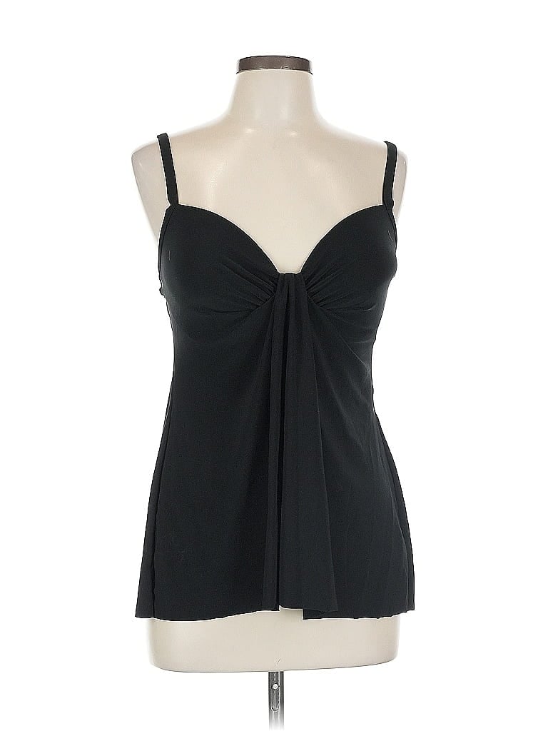 Pre-owned Miraclesuit Sleeveless Blouse In Black